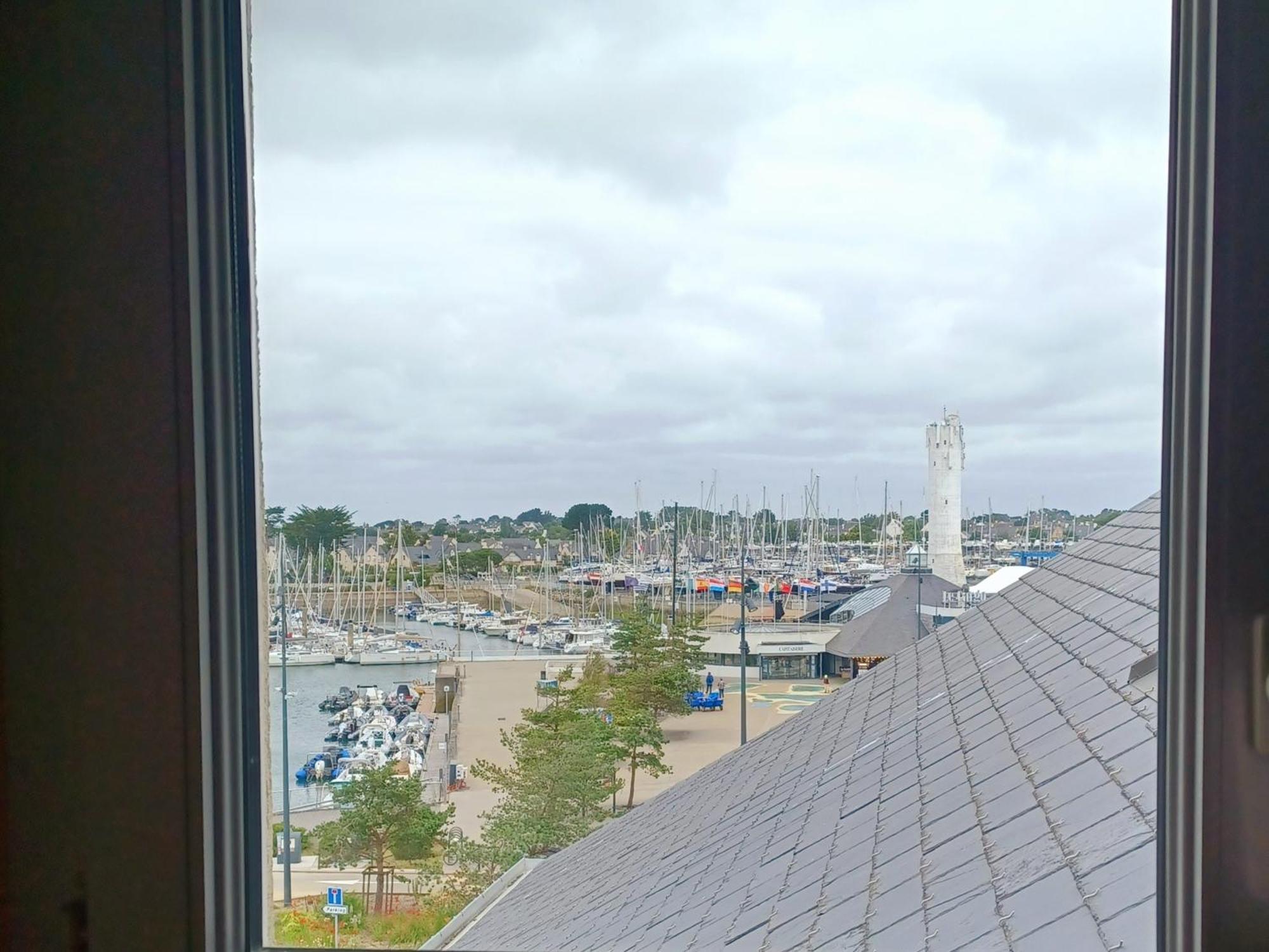Appartement Duplex Familial Vue Mer, Proche Plage Et Commerces - Fr-1-639-125 Arzon Exterior foto