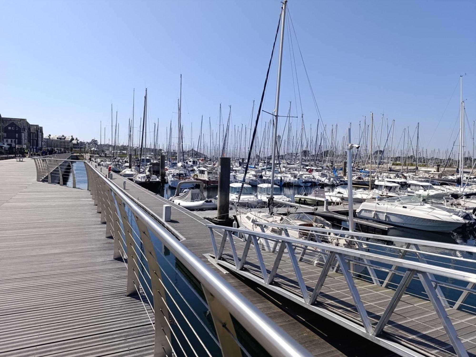 Appartement Duplex Familial Vue Mer, Proche Plage Et Commerces - Fr-1-639-125 Arzon Exterior foto